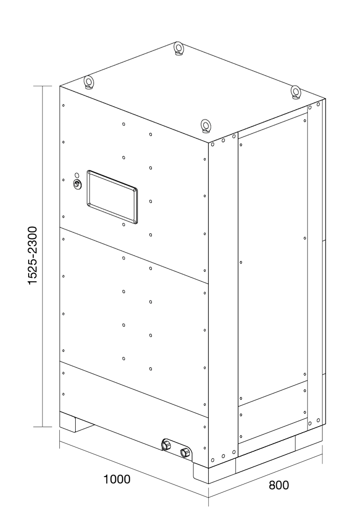 V820 Cabinet dimensions